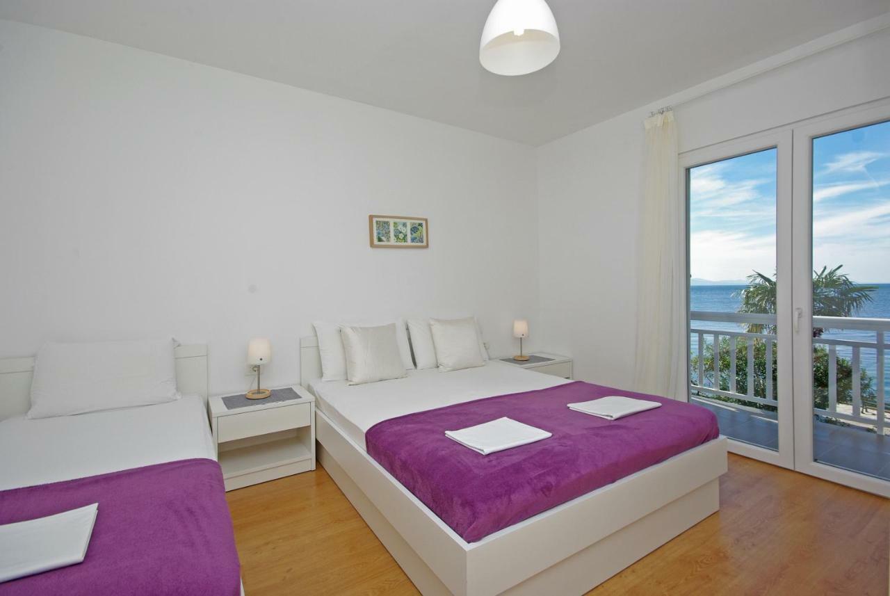 Strandhaus Dalmatien Iva ซาโอสโตรก ภายนอก รูปภาพ